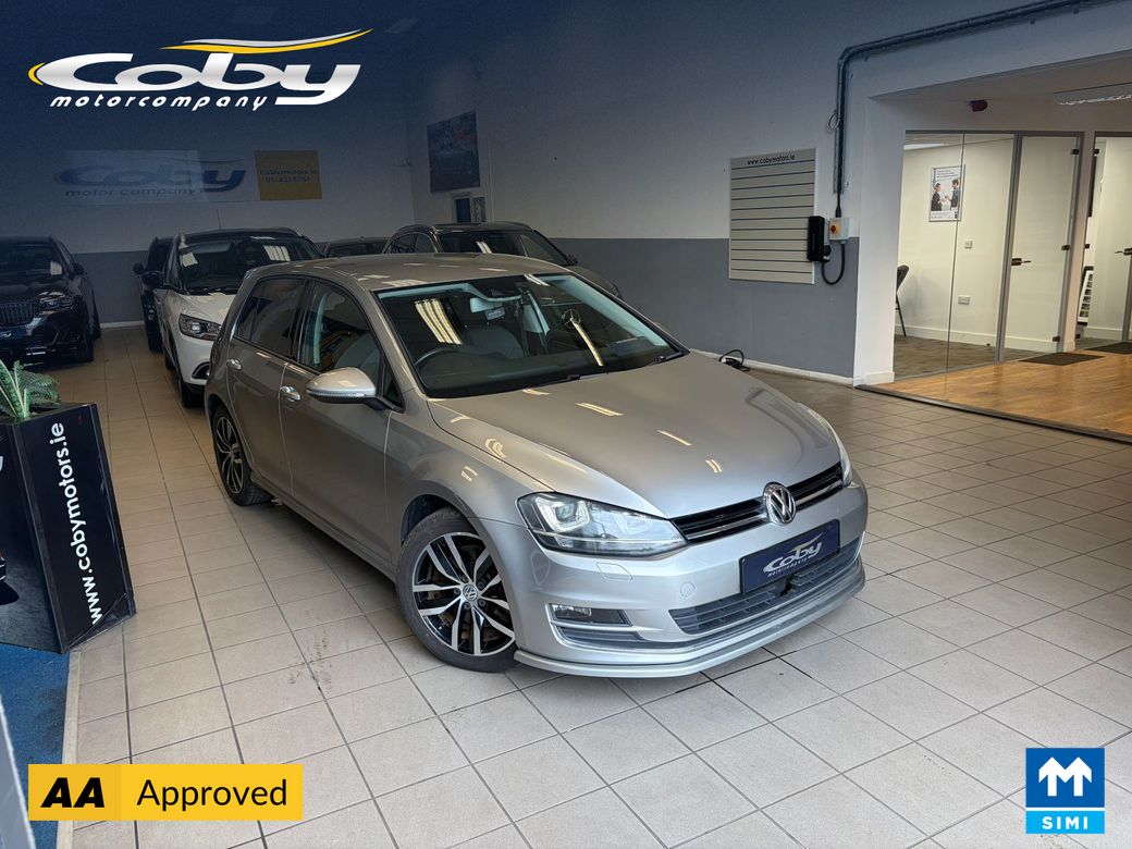 Image for 2014 Volkswagen Golf 1.4 5DR AUTO Highline. New NCT done before collection. Full Kit, Reverse Cam, Cruise Control, Dual Climate, MFSW, Paddle Shift, Bluetooth and more.