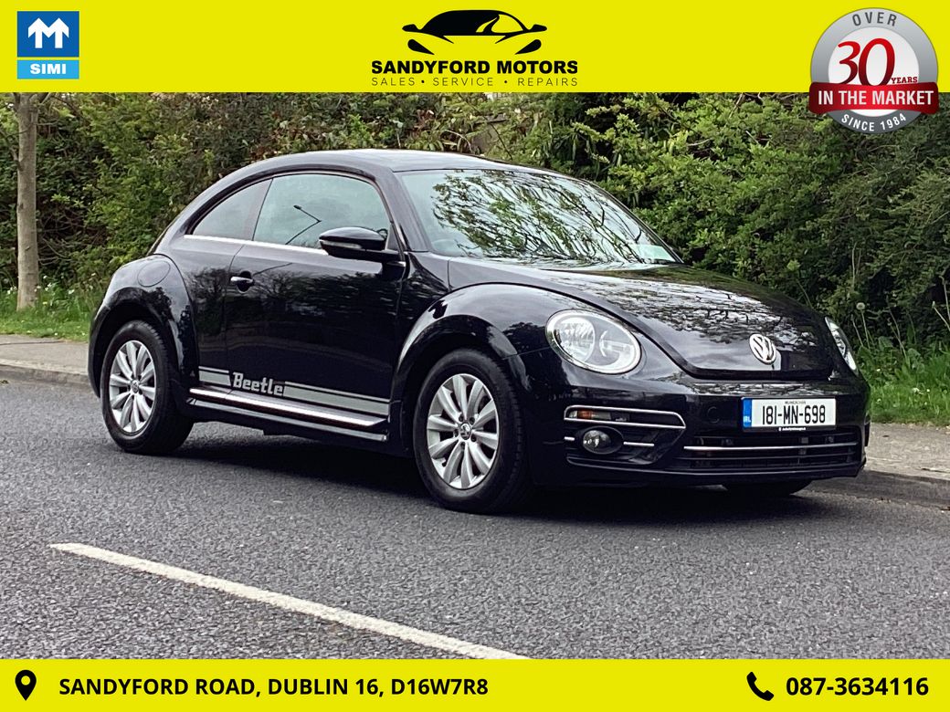Image for 2018 Volkswagen Beetle Design 1.2tsi D7F BMT 105 3DR