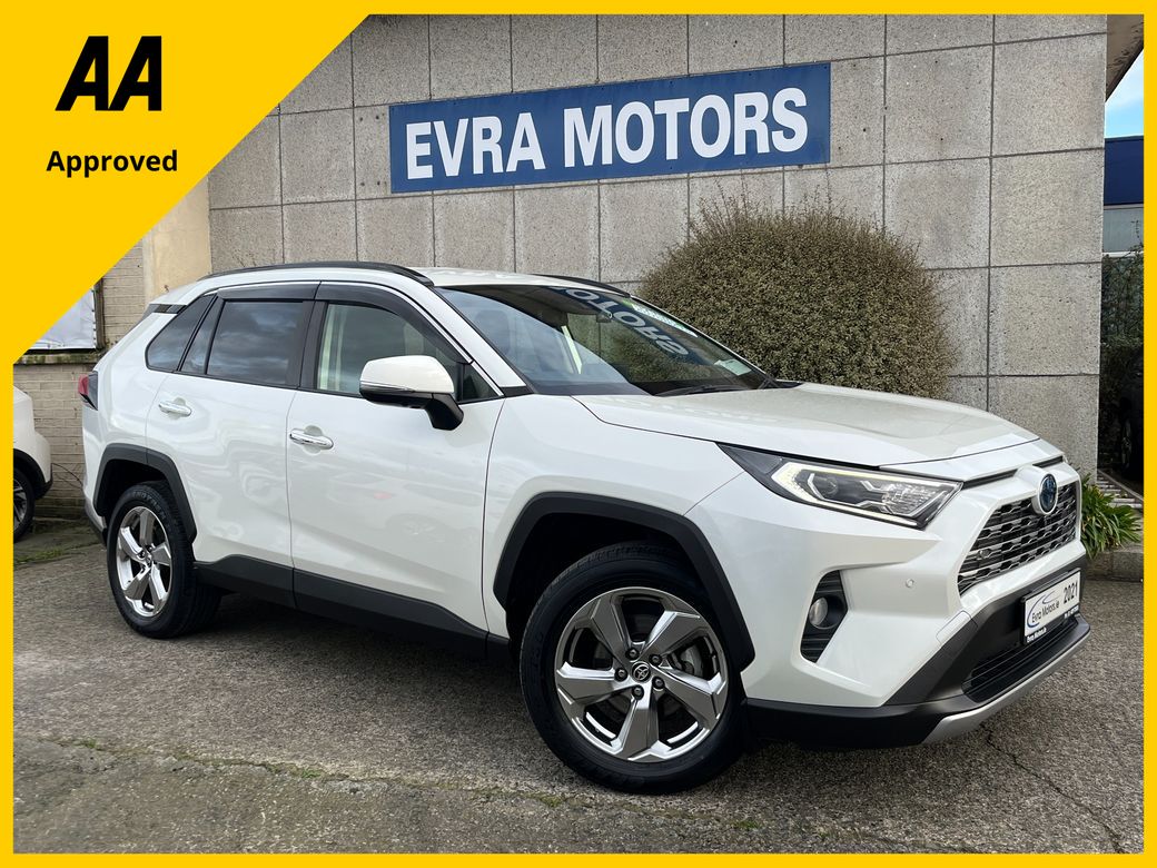 Image for 2021 Toyota Rav4 G 4WD AUTOMATIC HYBRID 2.5 PETROL //HIGH SPEC//FULL LEATHER HEATED SEATS AND STEERING WHEEL//360 PARKING CAMERAS//ADAPTIVE CRUISE CONTROL//