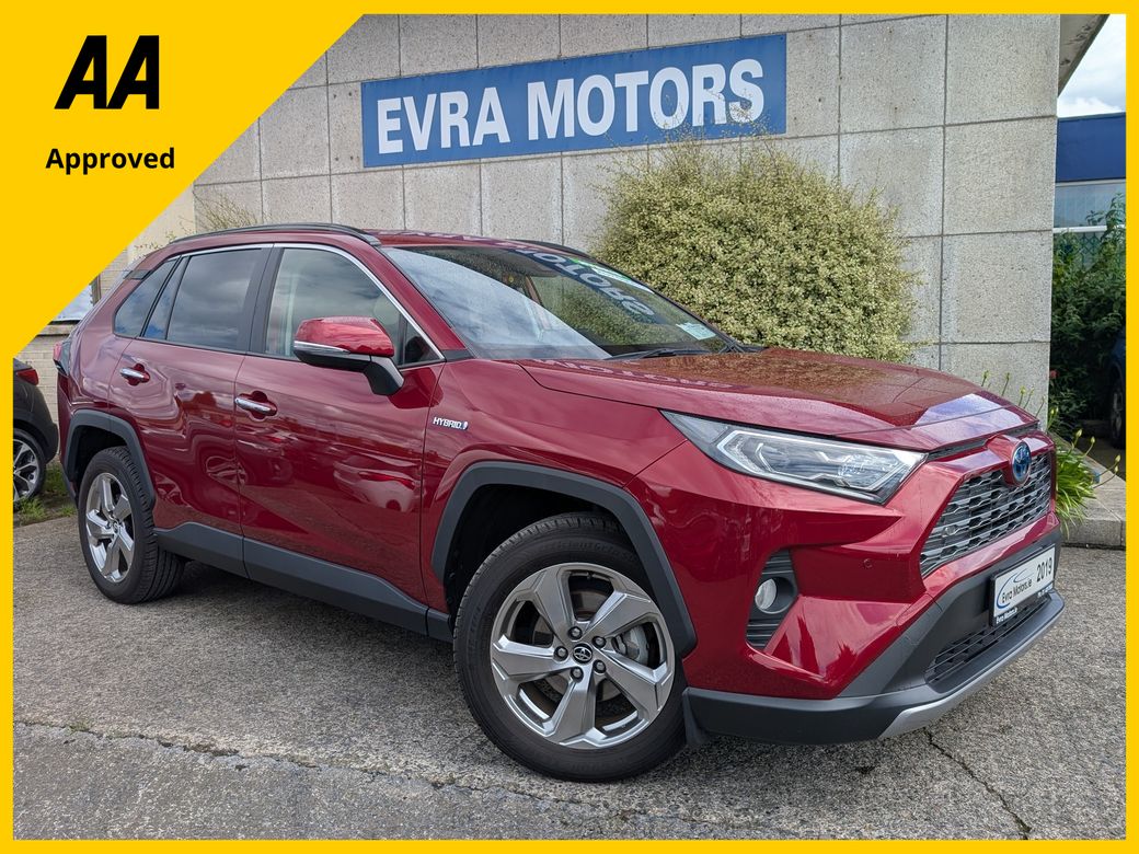 Image for 2019 Toyota Rav4 G 4WD LEATHER HYBRID AUTOMATIC 2.5 PETROL //HIGH SPEC//LOW MILES//FULL LEATHER HEATED SEATS//REVERSE CAMERA//HEATED STEERING WHEEL//ADAPTIVE CRUISE CONTROL//