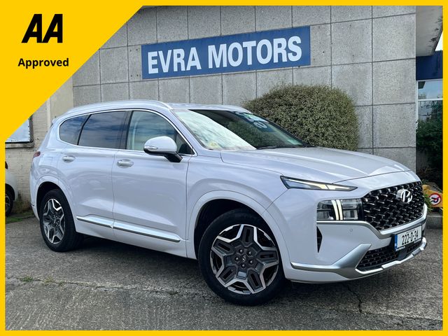 Image for 2022 Hyundai Santa Fe 7 SEATER EXECUTIVE PLUS PHEV HYBRID AUTOMATIC PETROL //MASSIVE SPEC//LOW MILES//FULL LEATHER ELECTRIC HEATED AND COOLED SEATS//REVERSE CAMERA//SAT NAV//KRELL SOUND SYSTEM//