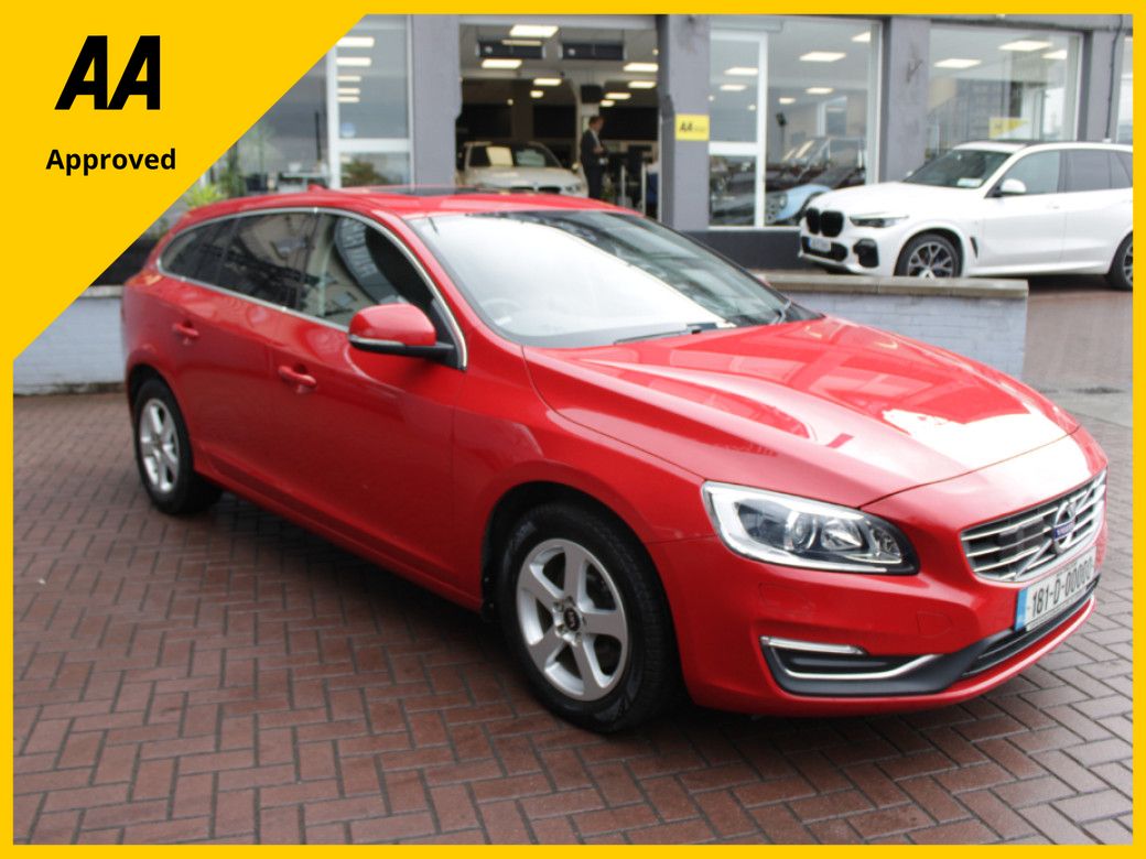 Image for 2018 Volvo V60 2.0D4 SE LUXURY DELUXE 5DR ESTATE AUTOMATIC // MINT CONDITION WITH ONLY 96, 000 KMS // BUY WITH CONFIDENCE AA AND SIMI APPROVED DEALER 2025 // FINANCE ARRANGED // ALL TRADE INS WELCOME // 