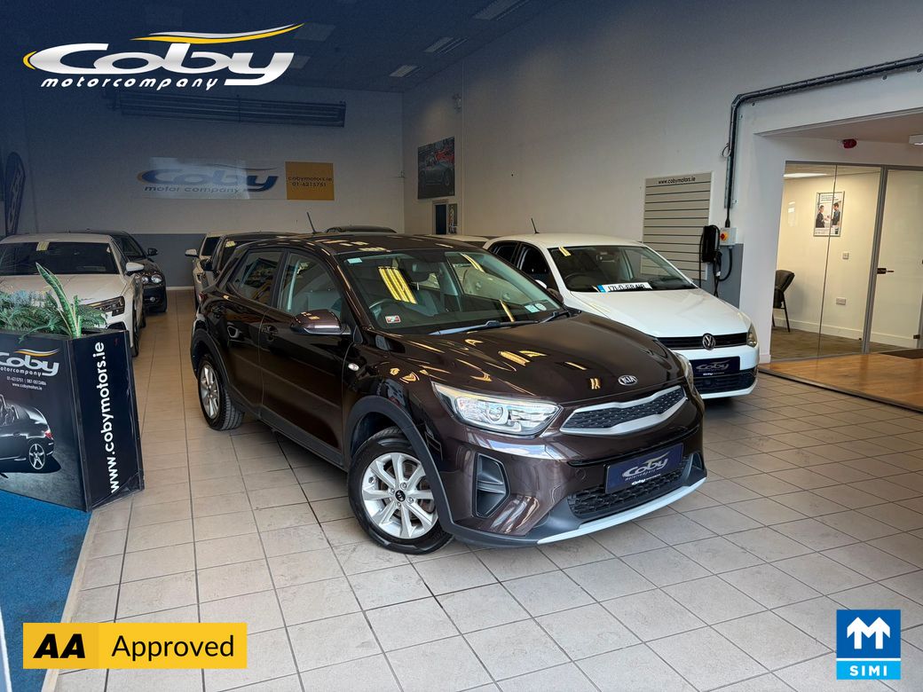 Image for 2018 Kia Stonic 1.2 Manual 5DR. New NCT done before collection, Alloy Wheels, 2 Keys, Cruise Control, Air Conditioning, USB/AUX, Mirror Link, MFSW, Folding Rear Seats, Luggage cover, rear parking sensors, and more.
