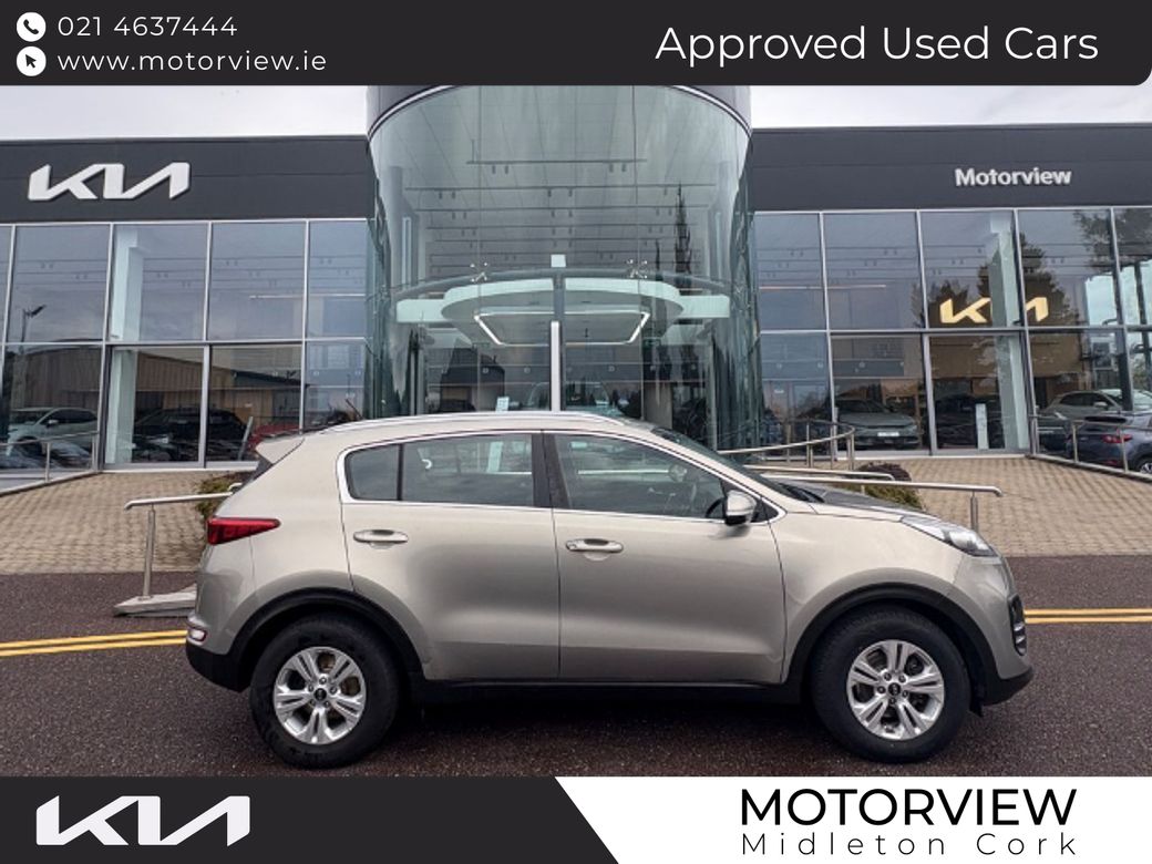 Image for 2017 Kia Sportage 1.7D Sportage, Bluetooth, Multi-Function Steering Wheel, Rear Parking Sensors, Sat Nav, AUX Connection, Traction Control