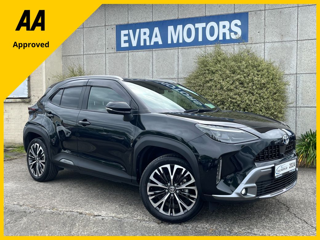 Image for 2024 Toyota Yaris Cross Z ADVENTURE AUTOMATIC HYBRID 1.5 PETROL //VERY LOW MILES//HIGH SPEC//360 PARKING CAMERAS//HALF LEATHER HEATED SEATS//HEATED STEERING WHEEL//KEYLESS ENTRY//ADAPTIVE CRUISE CONTROL//