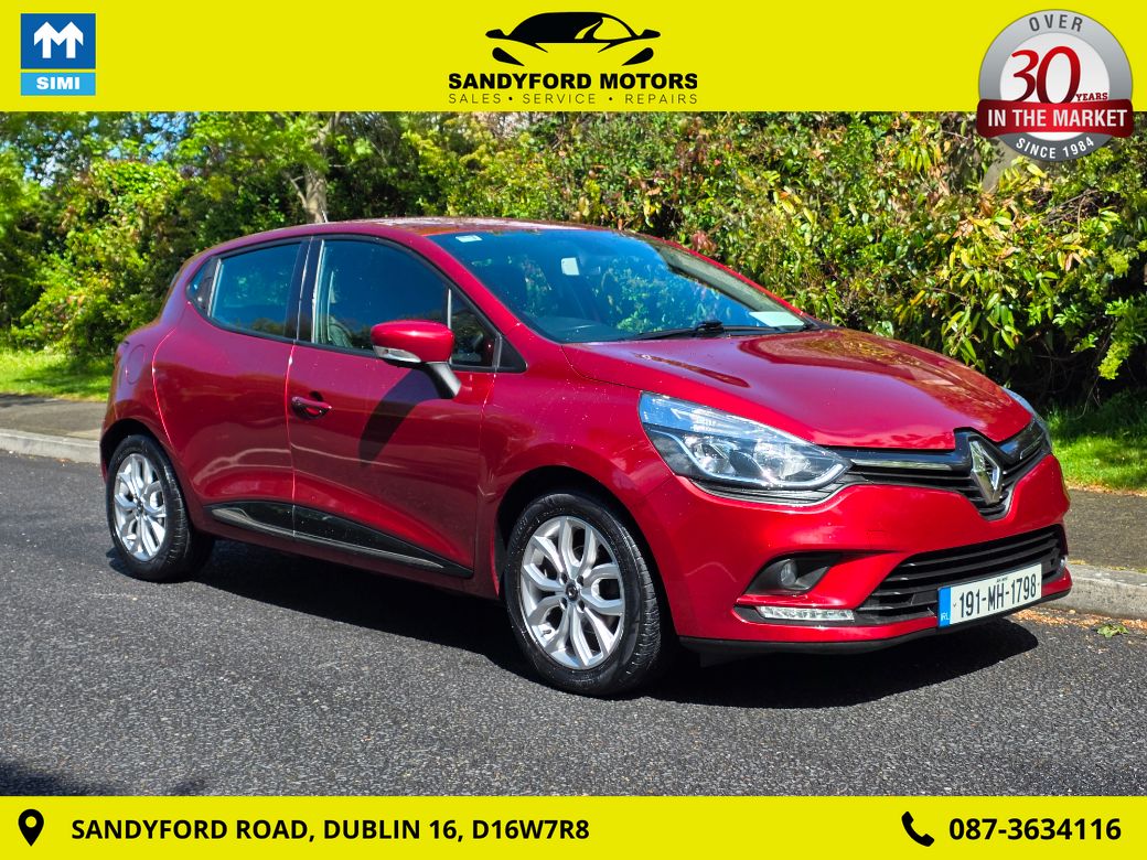 Image for 2019 Renault Clio IV Dynamique NAV TCE 90 M 4DR