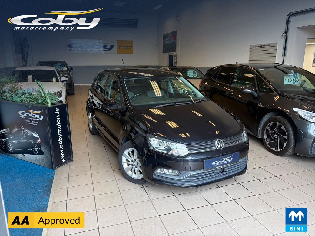 Image for 2015 Volkswagen Polo 1.2 TSI Comfortline Auto 5DR . New NCT done before collection, Alloy Wheels, Sat Nav, Mirror Link, Climate Control, Bluetooth, Auto Lights/Wipers, MFSW, Full Electrics and much more.