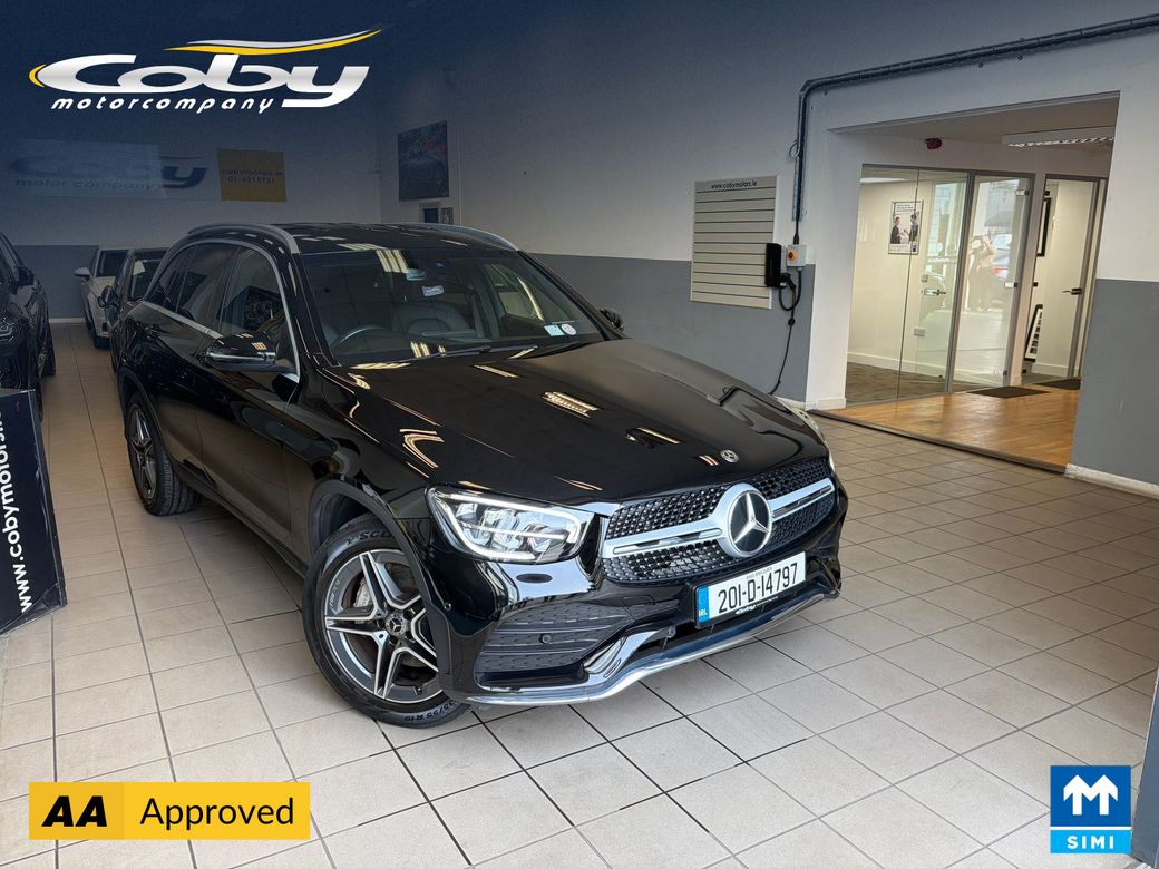Image for 2020 Mercedes-Benz GLC Class 220 4matic AMG Line 5DR AUTO. NCT, Alloy Wheels, Full Leather, Full Electrics, Hands Free, 2 Keys, Dual Climate Control, Cruise Control, Reverse Camera, and more.
