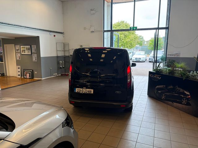 Image for 2022 Ford Transit Connect Connect VAN LWB HP Trend Manual 1.5TD €14, 950 + VAT. 3 Seats, Air Conditioning, Parking Sensors, Bluetooth Radio, MFSW, Alloy Wheels, Cruise Control, Full Electrics, Irish Radio and more.