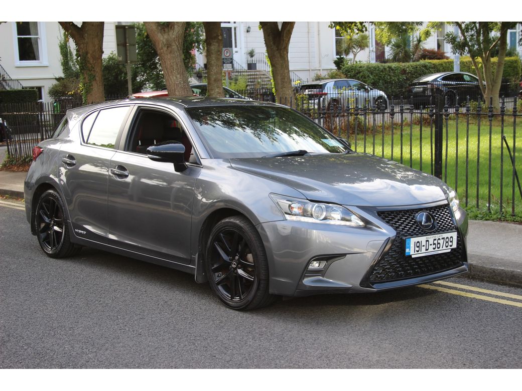 Image for 2019 Lexus CT 200h SPORT - Lexus 1Yr Warranty -Oyster Grey Exterior with 1/2 Leather Suede NCT 04/28