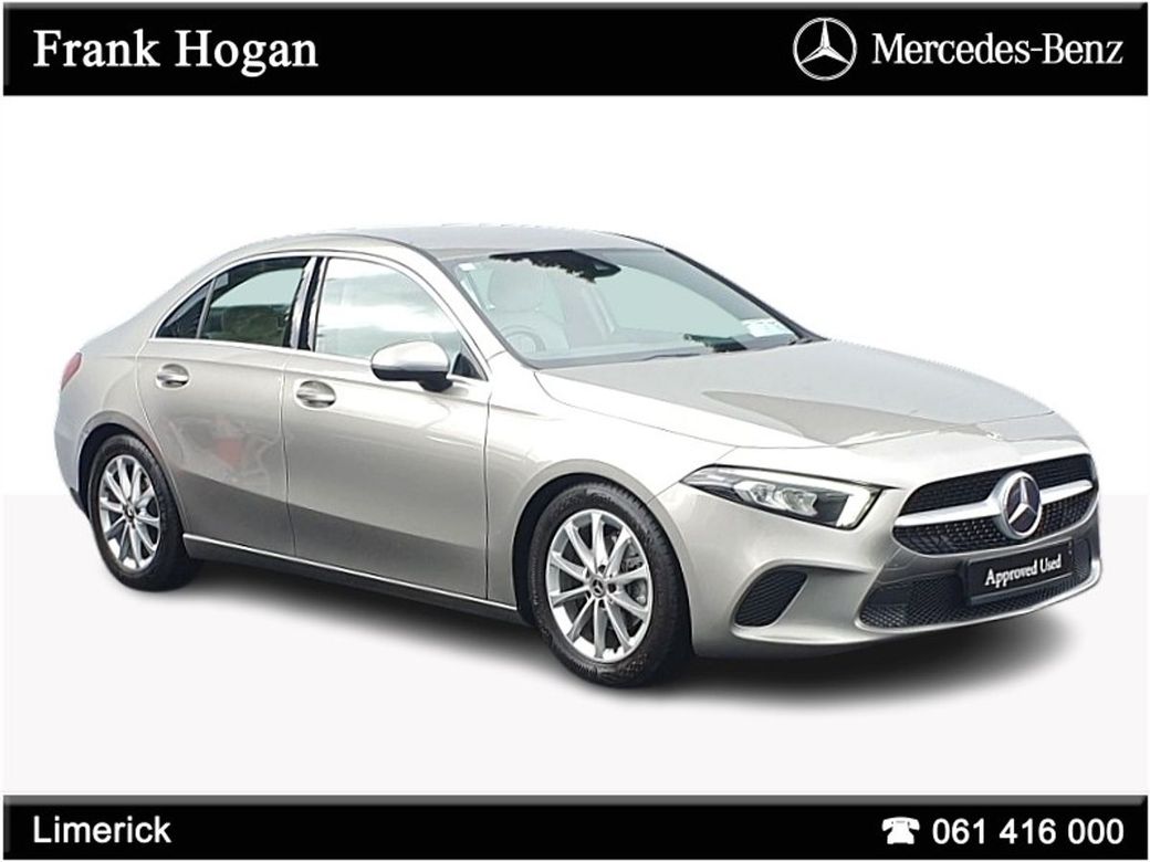 Image for 2020 Mercedes-Benz A Class A 180 Saloon 1.3 Petrol in Mojvae Silver ( IRISH CAR ONE OWNER FROM NEW ONLY 61.000 KMS )