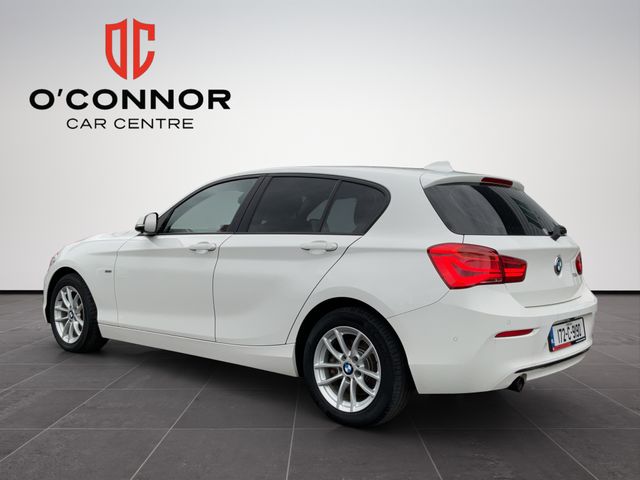 Image for 2017 BMW 1 Series "White, smooth and spirited — the Sport that feels just right"