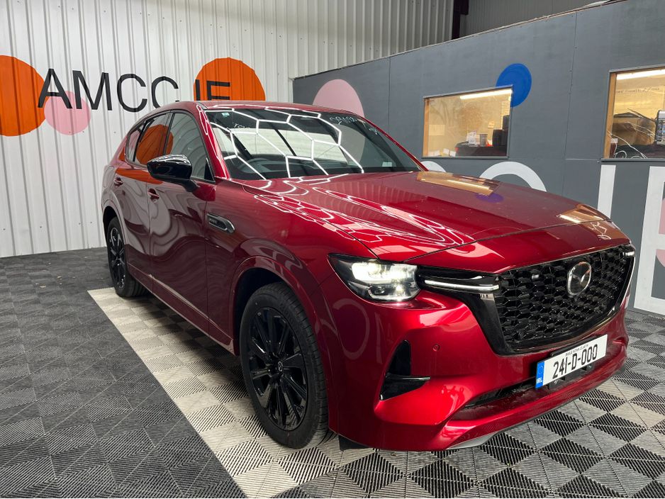 Image for 2024 Mazda CX-60 €44950 2024 MAZDA CX-60 PHEV EXCLUSIVE SPORT 2.5 AUTOMATIC / CRUISE CONTROL / 360° CAMERA / ELECTRIC MEMORY & HEATED SEATS / PADDLE SHIFTERS / HEATED STEERING WHEEL / APPLE CARPLAY AND MORE