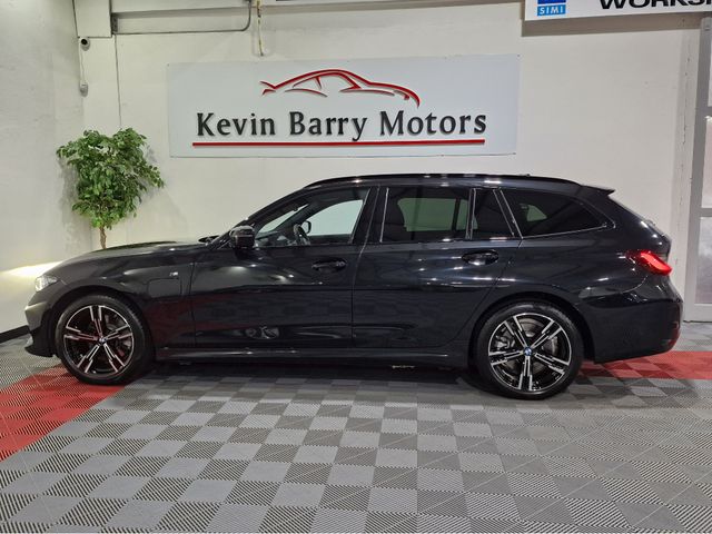 Image for 2025 BMW 3 Series 330E TOURING M SPORT (22.3KWH BATTERY) AUTOMATIC **ONE OWNER / APPLE CARPLAY / CRUISE CONTROL / ELECTRIC BOOTLID / FULL LEATHER / HEATED SEATS / REVERSE CAMERA / SAT NAV / BMW WARRANTY UNTIL 03/2028**