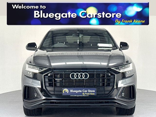 Image for 2024 Audi Q8 TFSI BLACK ED 55 QTO 381BHP*BLACK LEATHER INTERIOR*FRONT HEATED ELECTRIC SEATS*TOUCH SCREEN CLIMATE CONTROL*TOUCH SCREEN INFOTAINMENT*APPLE CARPLAY*REVERSE CAMERA**SATNAV*ELECTRIC TAILGATE*22"ALLOYS*