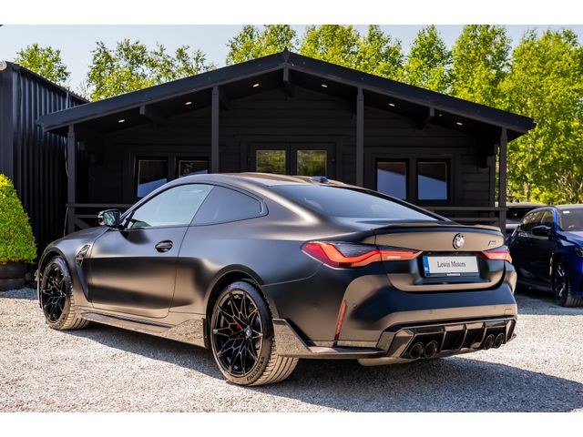 Image for 2026 BMW M4 COMPETITION M XDRIVE, 530BHP, FROZEN BLACK, SILVERSTONE INTERIOR, CARBON FIBRE BODYKIT, HARMAN KARDON, 