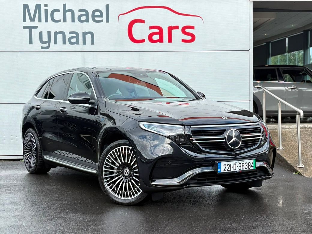 Image for 2022 Mercedes-Benz EQC 400 AMG Line Premium EV, 21" Alloys, CarPlay, Camera, Electric Tailgate, Side Steps - First Registered in February 2022 - Trade in Price €34, 888.