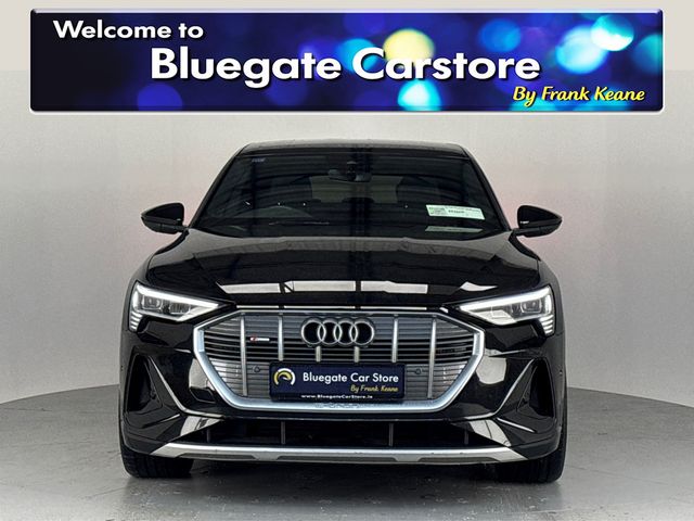 Image for 2022 Audi e-tron S LINE 55 QUATTRO**NEW 22" BLACK ALLOYS**HEATED LEATHER**DIGITAL DASH**TOUCHSCREEN MEDIA**APPLE CAR PLAY**DUAL CLIMATE**DRIVE MODES**MULTIFUNCTIONAL STEERING WHEEL**CRUISE CONTROL**REVERSE CAMERA**