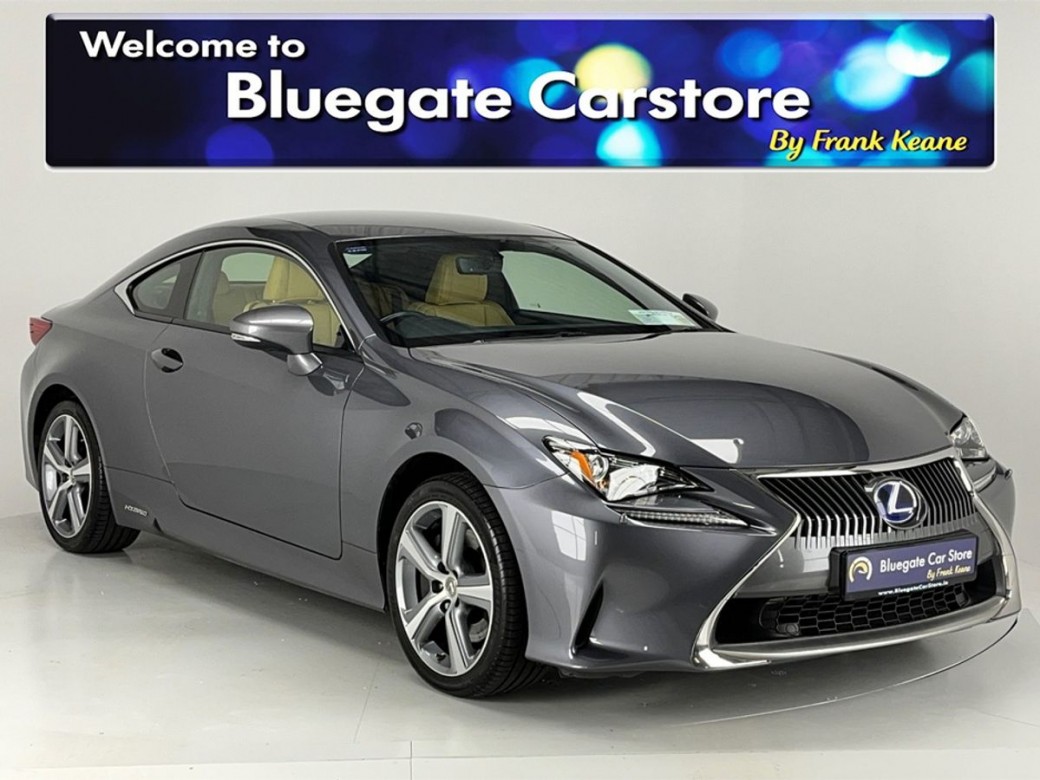 Image for 2018 Lexus RC 300h RC300H EXECUTIVE 2DR AUTO**TAN LEATHER**HEATED SEATS**REAR CAMERA**MULTI-FUNC STEERING WHEEL**PHONE CONNECTIVITY**ISOFIX**FINANCE AVAILABLE**