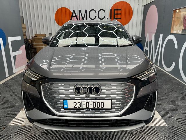 Image for 2023 Audi Q4 e-tron 2023 AUDI Q4 E-TRON 40 S-LINE AUTOMATIC / CRUISE CONTROL / PARKING CAMERA / HEATED SEATS / PADDLE SHIFTERS / APPLE CARPLAY / AMBIENT LIGHTS