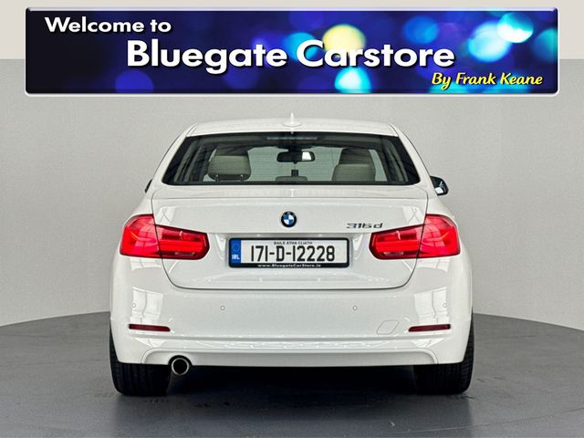 Image for 2017 BMW 3 Series 316D SE 4DR**NEW 19"ALLOYS*FULL CREAM LEATHER INTERIOR**DIGITAL CLIMATE CONTROL**DRIVE MODE SELECTION**KEYLESS START **BLUETOOH**REAR PARKING SENSORS**MULTIFUNCTIONAL STEERING WHEEL**HISTORY CHECKED**