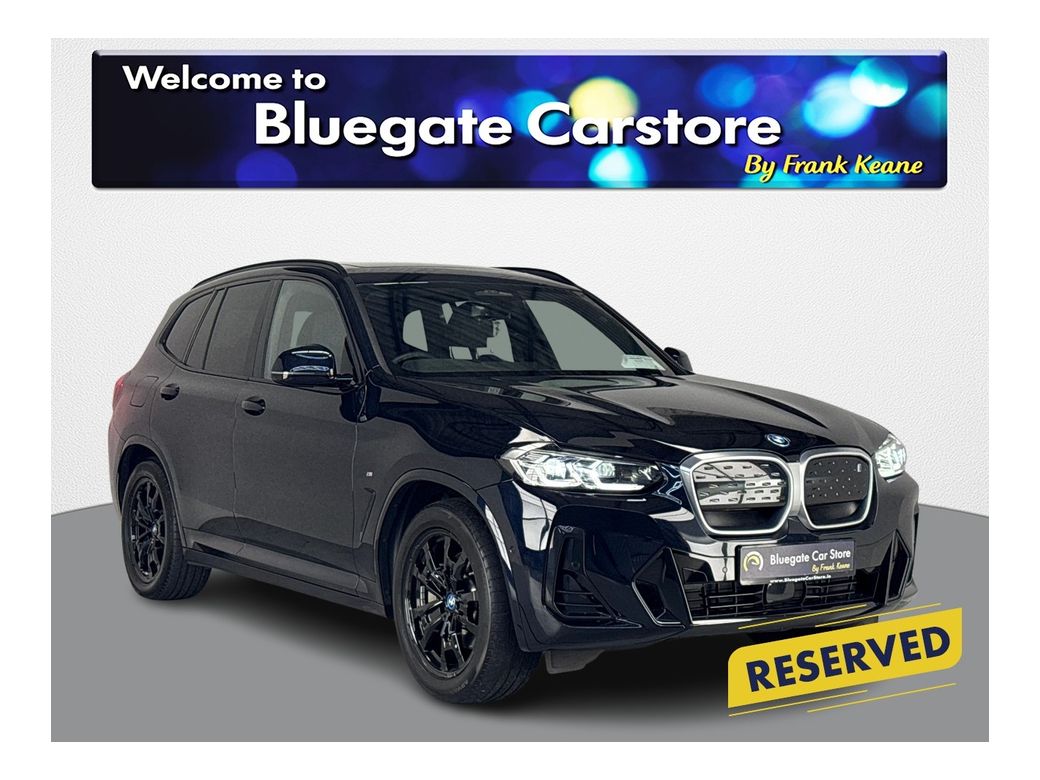 Image for 2023 BMW iX3 M SPORT**PANORAMIC SUNROOF**BLACK LEATHER INTERIOR**FRONT HEATED ELECTRIC MEMORY SEATS**REVERSE CAMERA**PARKING SENSORS**DRIVE MODES**DUAL CLIMATE CONTROL**ELECTRIC TAILGATE**FINANCE ARRANGED**