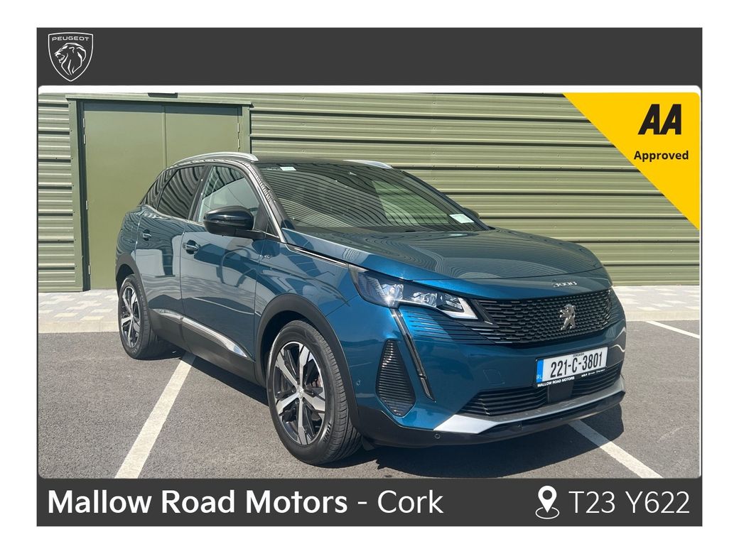 Image for 2022 Peugeot 3008 FL GT 1.2 130 6.3 4DR