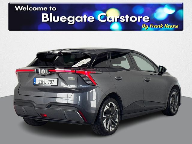 Image for 2023 MG MG4 ELECTRIC LR - EXCLUSIVE- 64KWH LR**DIGITAL DASH**MULTIFUNCTIONAL STEERING WHEEL**APPLE CARPLAY ANDROID AUTO**REVERSE CAMERA**KEYLESS START**HEATED HALF LEATHER INTERIOR**FINANCE ARRANGED**