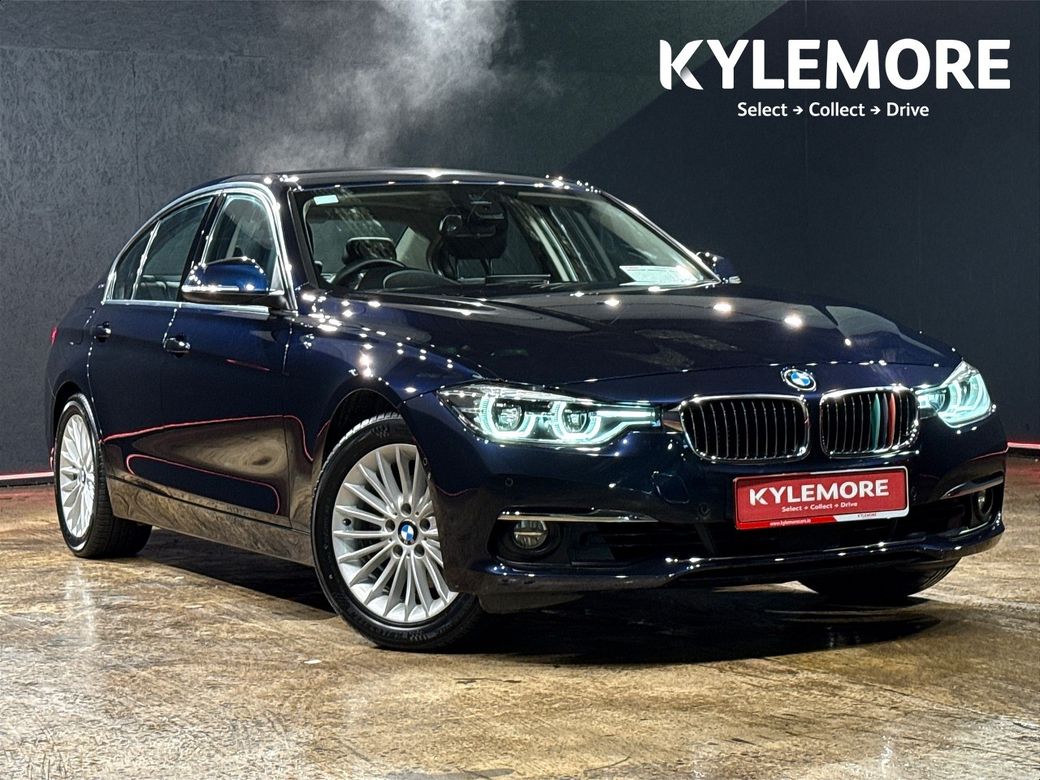 Image for 2016 BMW 3 Series 2.0L AUTOMATIC HYBRID - E LUXURY - FULL BLACK LEATHER - FACTORY ALLOYS - REAR CAMERA - HEATED SEATS - MULTI FUNCTION STEERING WHEEL