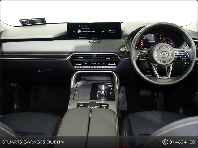 Image for 2026 Mazda CX-60 2.5 PHEV 327PS EXCLUSIVE LINE, COMFORT PACK, DEMO SPECIAL, SAVE €6, 155 OFF NEW PRICE*MACHINE GREY WITH BLACK LEATHER, ADAPTIVE LED HEADLIGHTS, UPGRADED 20 INCH ALLOYS, HEATED & VENTILATED SEAT