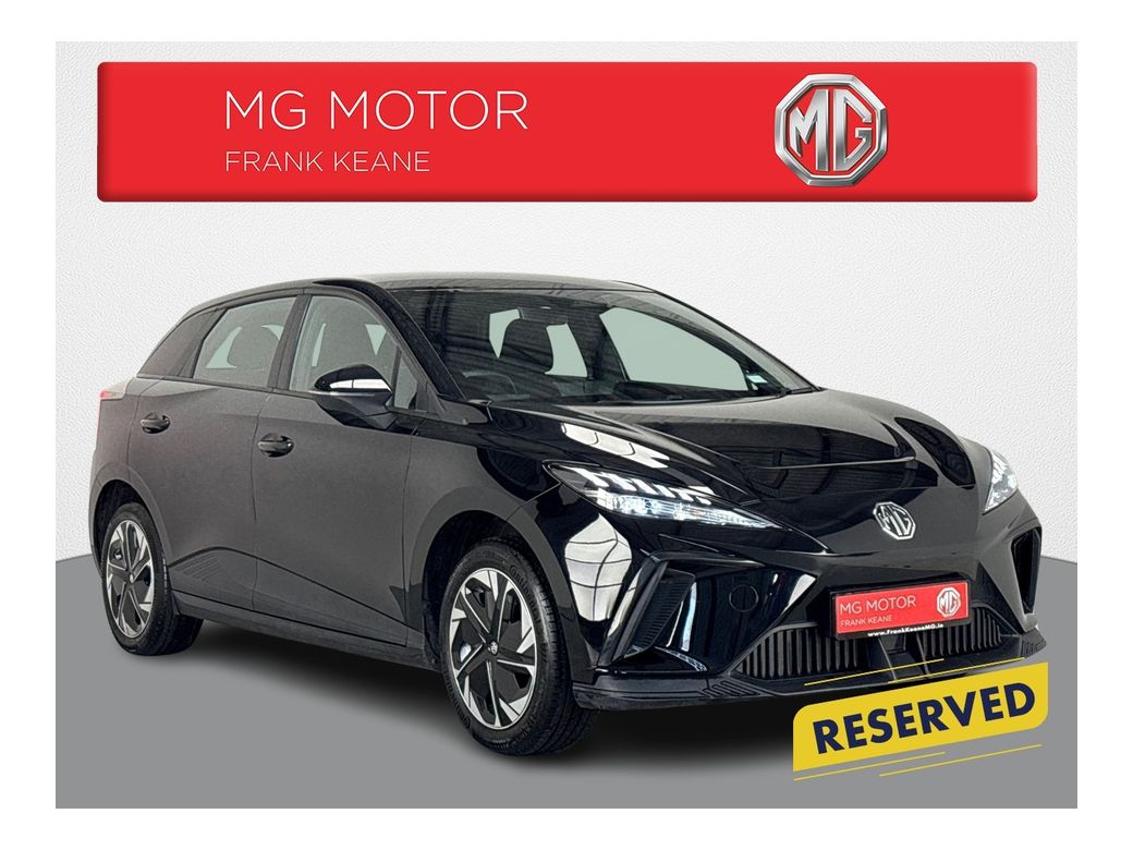 Image for 2024 MG MG4 ELECTRIC LR - EXCITE 64KWH*DIGITAL DASH**MULTIFUNCTIONAL STEERING WHEEL**APPLE CARPLAY ANDROID AUTO**PARKING SENSORS**KEYLESS START**AIR CONDITIONING**CRUISE CONTROL**BLACK CLOTH INTERIOR**