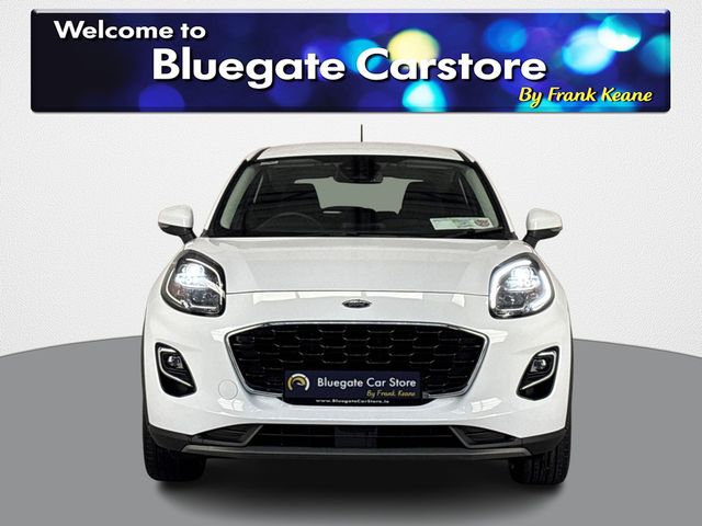 Image for 2021 Ford Puma TITANIUM 1.5**MULTIFUNCTIONAL STEERING WHEEL**DIGITAL MEDIA DISPLAY**REVERSE CAMERA**PARKING SENSORS**BLACK CLOTH INTERIOR**AIR CONDITIONING**KEYLESS START**BLUETOOTH**FINANCE ARRANGED**