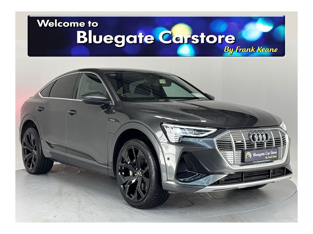 Image for 2023 Audi e-tron S LINE 55 QUATTRO SPORTBACK**DIGITAL DASH**APPLE CARPLAY**REVERSE CAMERA**PARKING SENSORS**HEATED LEATHER SEATS**ELECTRIC TAILAGTE**MULTIFUNCTIONAL STEERING WHEEL**CRUISE CONTROL**DUAL CLIMATE**