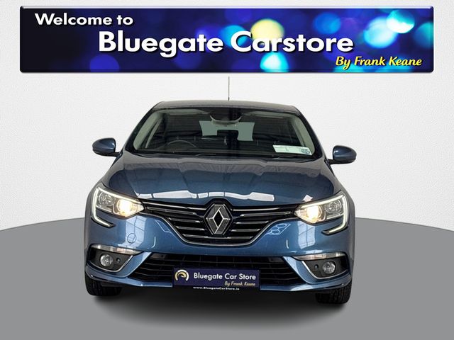 Image for 2018 Renault Megane DYNAMIQUE S**NEW NCT**TOUCH SCREEN MEDIA DISPLAY**KEYLESS START**AMBIENT LIGHTING**MULTIFUNCTIONAL STEERING WHEEL**ELECTRIC HANDBRAKE**REVERSE CAMERA**BLUETOOTH**HALF LEATHER INTERIOR**17"ALLOYS**