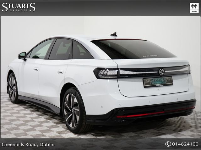 Image for 2024 Volkswagen ID.7 MATCH PRO. GLACIER WHITE METALLIC WITH ALCANTARA AND LEATHER INTERIOR, REAR CAMERA, WIRELESS ANDROID AUTO, APPLE CARPLAY, WIRELESS CHARGER, HEADS 