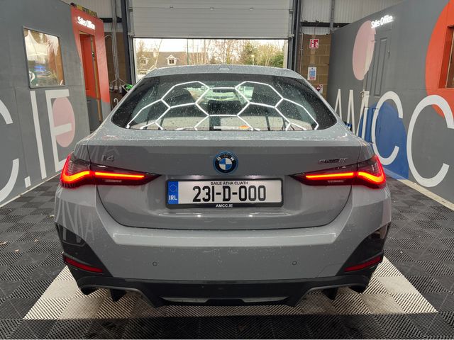 Image for 2023 BMW i4 €39950 2023 BMW I4 EDRIVE 35 M-SPORT AUTOMATIC / CRUISE CONTROL / REVERSE CAMERA / PARKING AIDS / ELECTRIC MEMORY & HEATED SEATS / APPLE CARPLAY AND MORE