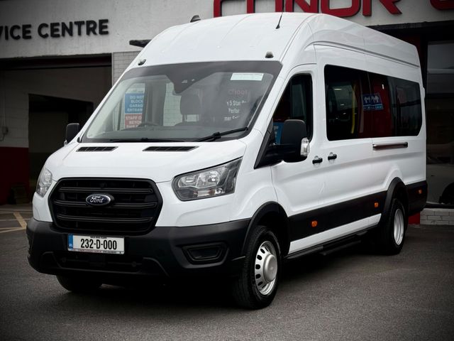 Image for 2023 Ford Transit 460 LEADER L4H3 ECOBLUE // 17 SEATER MINIBUS // 232 REG MINIBUS WITH AUTOMATIC TRANSMISSION // SAME DAY FINANCE