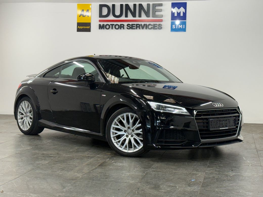 Image for 2016 Audi TT **TT SPORT**S-LINE**DIGITAL CLUSTER **ELECTRIC SPOILER **MULTIPLE DRIVE MODES **DIGATAL CLIMATE CONTROL **BUCKET STYLE SEATS **FLAT BOTTOM MULTI FUNCTUIN STEERING WHEEL **POWER FOLD MIRROR