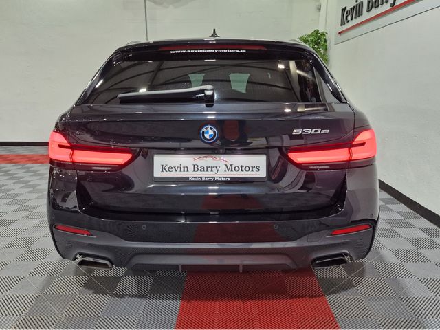 Image for 2023 BMW 5 Series 530E TOURING (COMFORT / TECH / PRO PACKS) M SPORT AUTOMATIC **ONE OWNER / COMFORT SEATS / ELECTRIC BOOTLID / HARMAN KARDON SOUND / HEADS UP DISPLAY / REVERSE CAMERA / WIRELESS PHONE CHARGING**