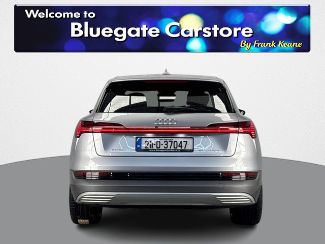 Image for 2021 Audi e-tron 50 TECHNIK**NEW 22"ALLOYS BLACK LEATHER INTERIOR**FRONT HEATED SEATS**TOUCH SCREEN MEDIA DISPLAY**APPLECARPLAY**REVERSE CAMERA**DRIVE SELECT MODES**ELECTRIC TAILGATE**MULTIFUNCTIONAL STEERING WHEEL**