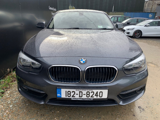 Image for 2018 BMW 1 Series 116D SE AUTOMATIC // GREAT CONDITION // FULL SERVICE HISTORY // LEATHER, SAT NAV AND PARKING SENSORS // €200 ROAD TAX // 