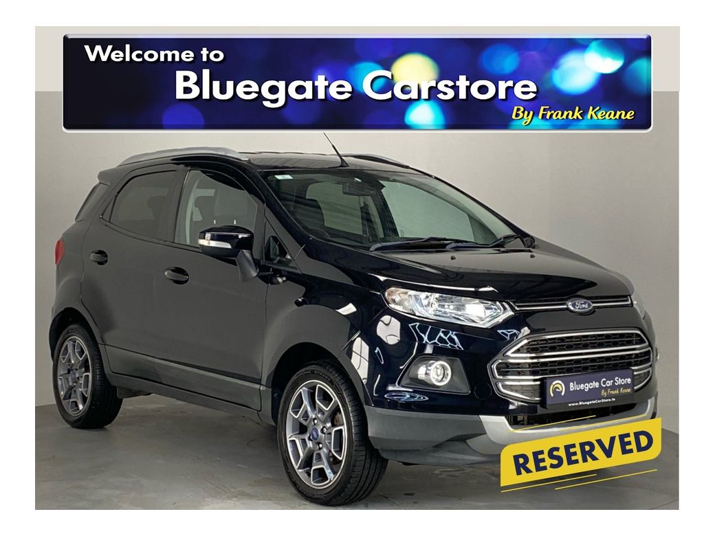 Image for 2018 Ford Ecosport TITANIUM 1.5 TDCI 95PS**MULTIFUNCTIONAL STEERING WHEEL**HALF LEATHER INTERIOR**AIR CONDITIONING**PARKING SENSORS**KEYLESS START**BLUETOOTH**FINANCE AVAILABLE**