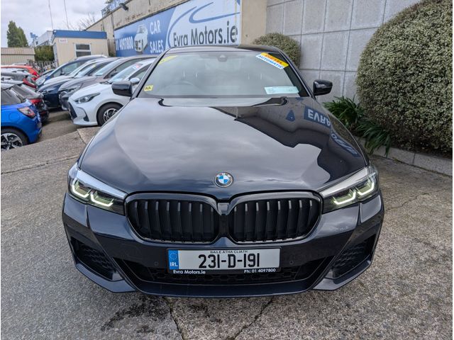 Image for 2023 BMW 5 Series 520D AUTOMATIC M-SPORT 2.0 DIESEL //HIGH SPEC//FULL LEATHER HEATED SEATS//SAT NAV//CRUISE CONTROL//