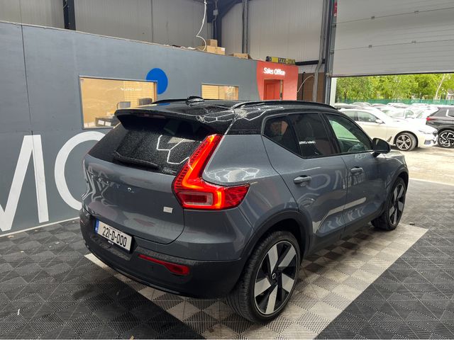 Image for 2022 Volvo XC40 €28950 2022 VOLVO XC40 RECHARGE ULTIMATE TWIN MOTOR AUTOMATIC / CRUISE CONTROL / 360° CAMERA / ELECTRIC MEMORY & HEATED SEATS / PANORAMIC SUNROOF AND MORE