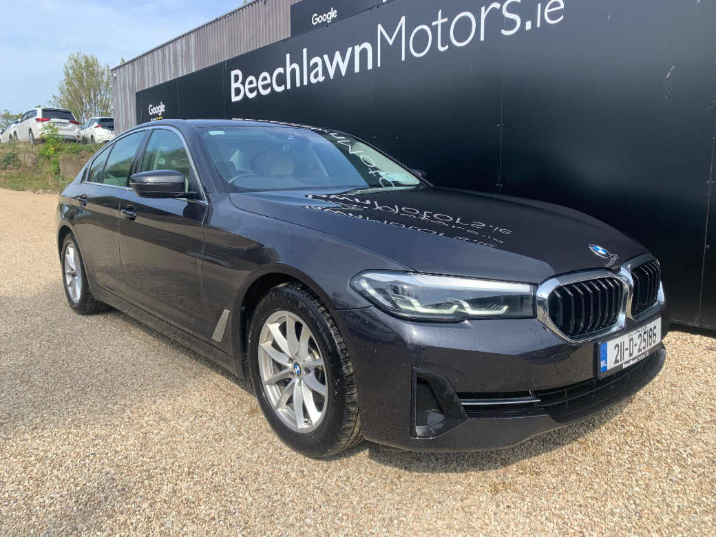 Image for 2021 BMW 5 Series 520D AUTO 188BHP // FULL LEATHER // NCT 04/27 // FULL SERVICE HISTORY // 200 ROAD TAX //