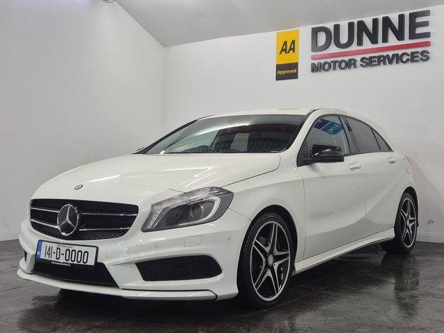 Image for 2014 Mercedes-Benz A 180 **AMG NIGHT EDITION**AUTO**18"DIAMOND CUT ALLOYS**IRISH NAV**D/S ELECTRIC MEMORY SEAT**LEATHER/ALCANTRA SEATS**REVERSE CAMERA**PARKING SENSORS F+R**WARRANTY**