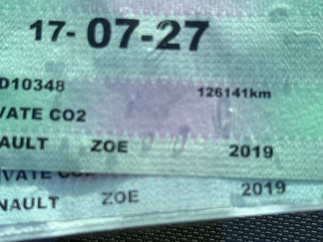 Image for 2019 Renault Zoe Dynamique NAV Q90 Z. E 40 M 4D