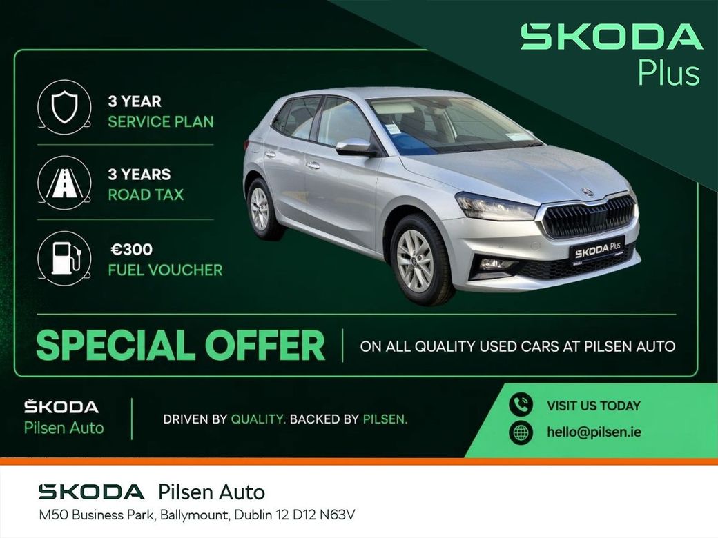 Image for 2025 Skoda Fabia (51) Fabia Selection 1.0MPI 80HP