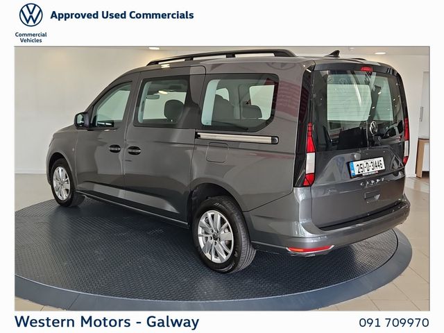 Image for 2025 Volkswagen Caddy Maxi Life Auto, 122HP. 7 Seats, Aircon, Alloys, Apple Car Play