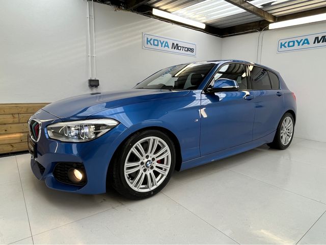 Image for 2016 BMW 1 Series 118D 2.0 DIESEL M-SPORT PRO PLUS AUTOMATIC // ESTORIL BLUE METALLIC // LED MATRIX LIGHTING // LANE DEPARTURE ASSIST // PRO MEDIA PACK // CRUISE CONTROL // FRONT FOGS // SPORT ALLOYS